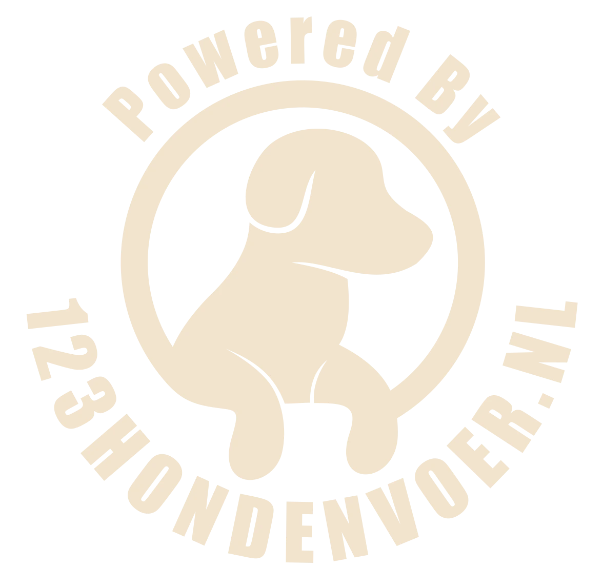 LOGO 123HONDENVOER.NL-POWERED BY BEIGE